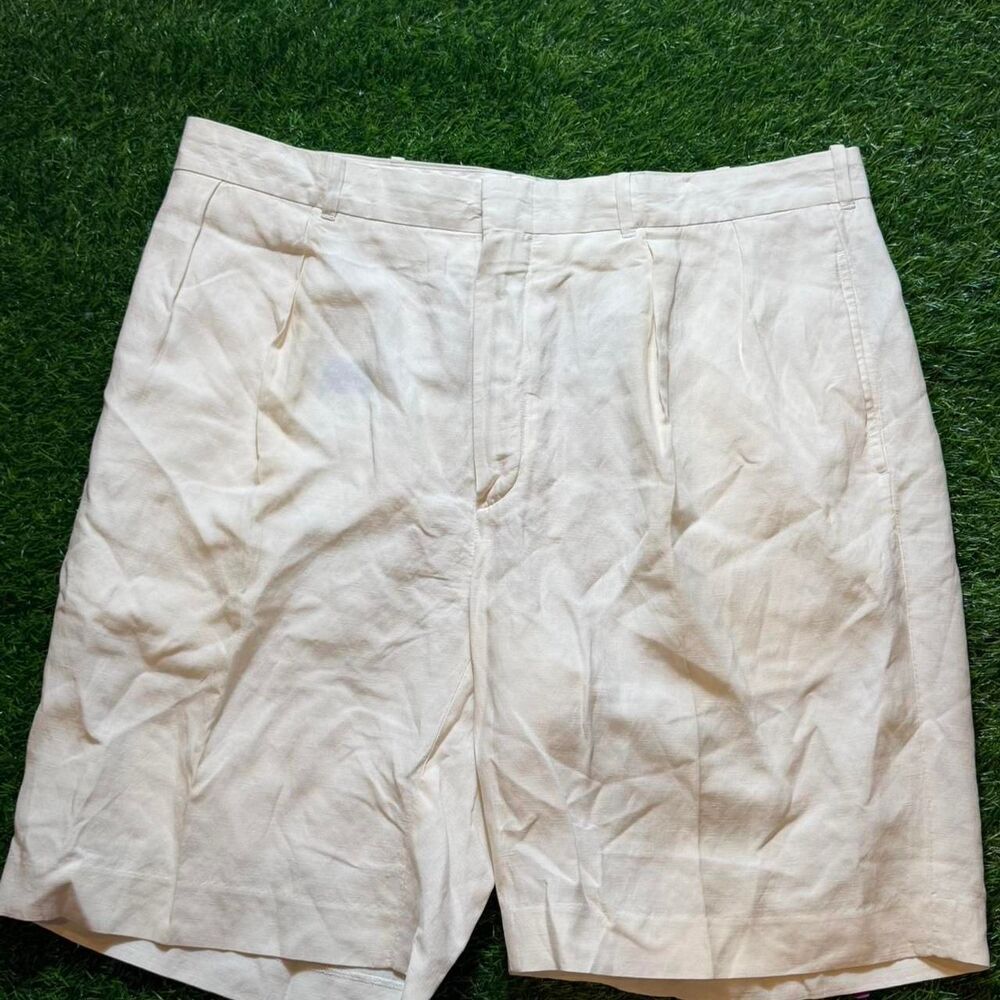 Polo-ralph-lauren Men's White and Cream Shorts